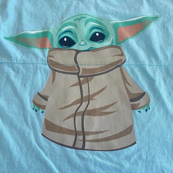 Spirit Jersey Shirt Youth Extra Large Green Grogu Spellout - Picture 3 of 11